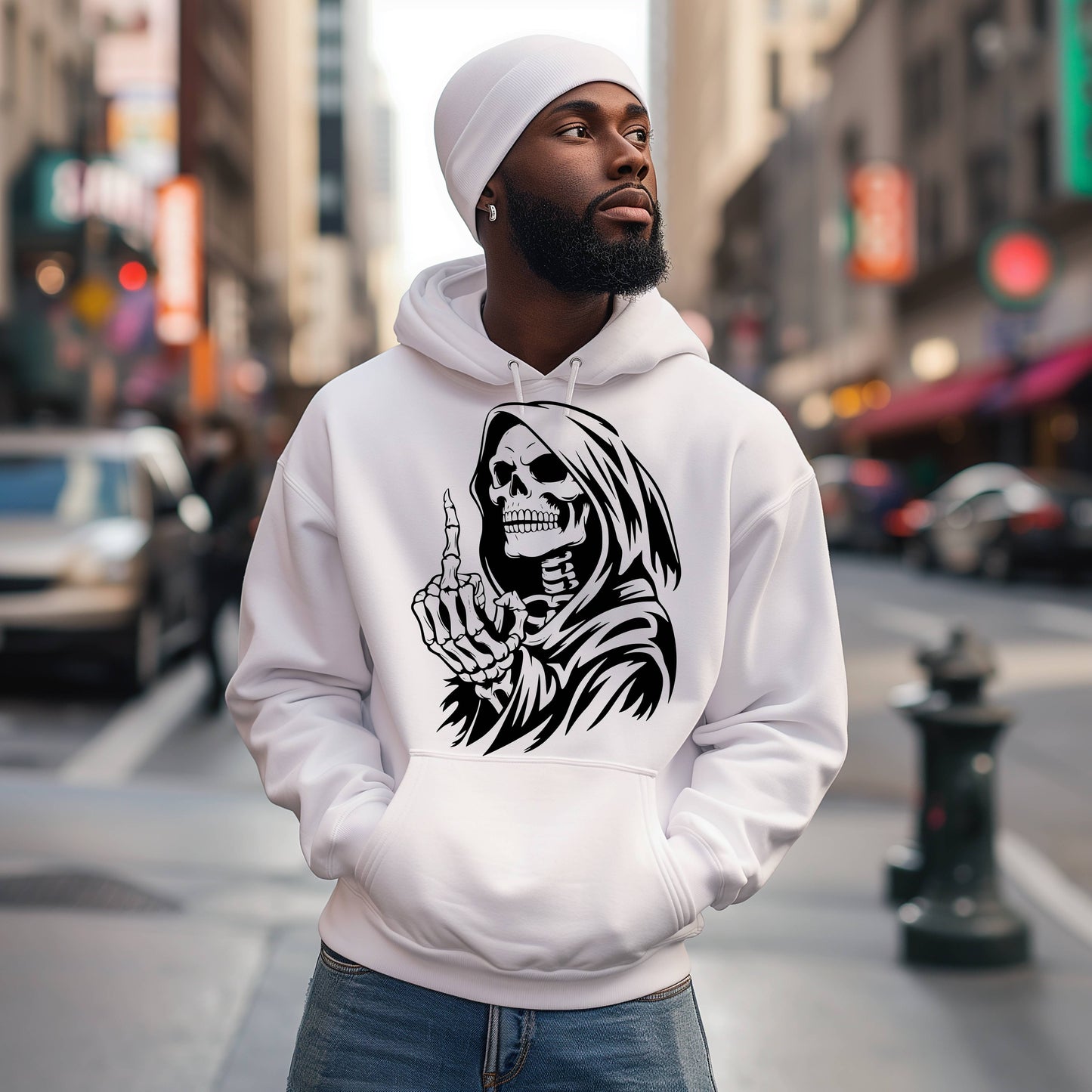 "REAPER"  Men Hoodie