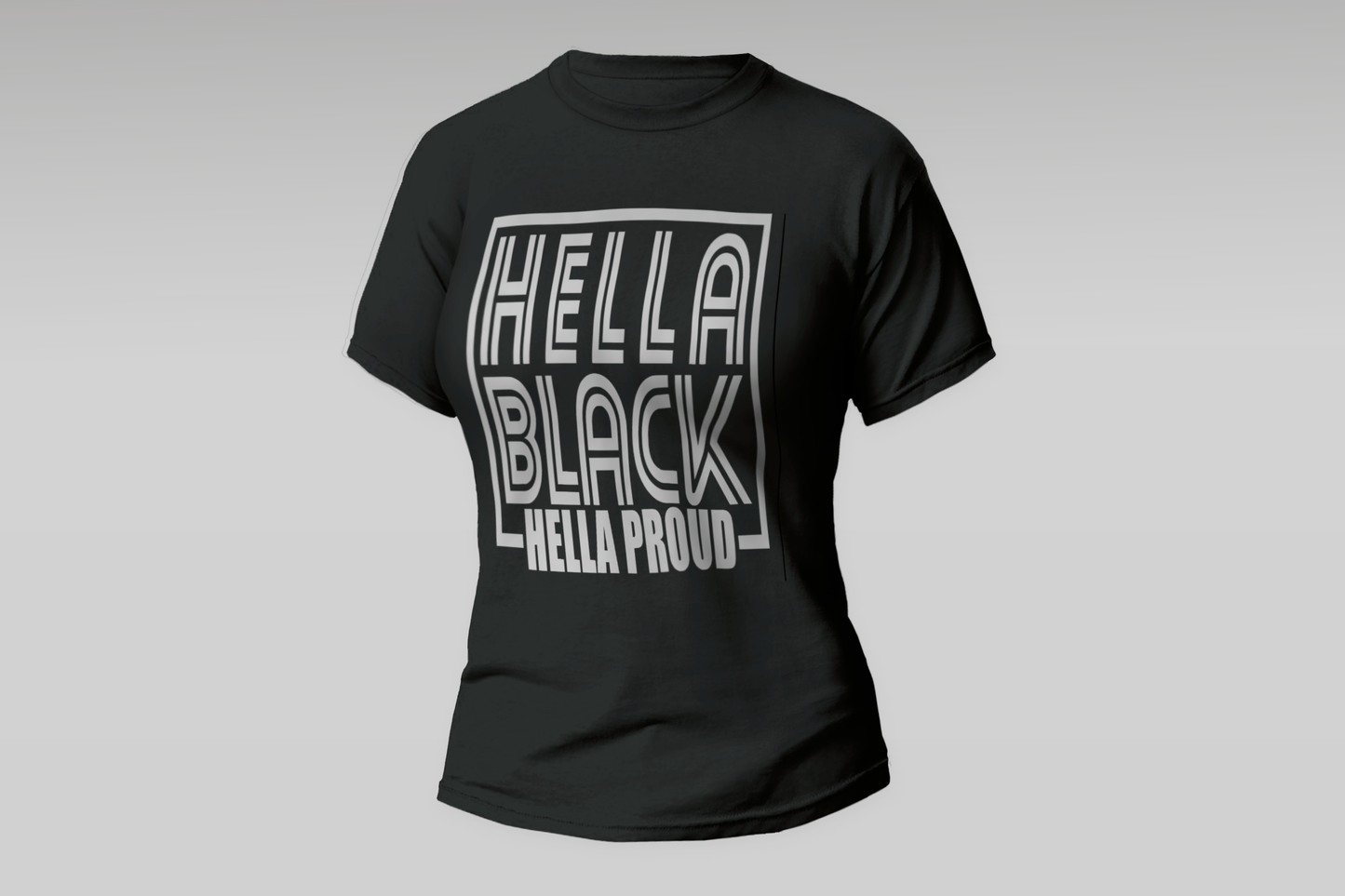 "Hella Black" Women T-shirt