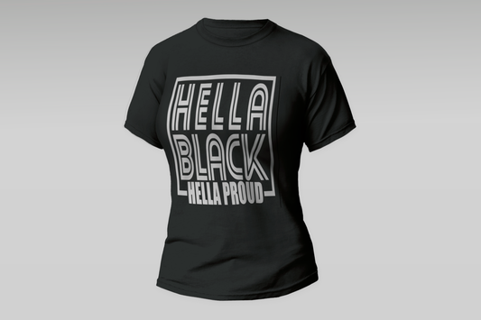 "Hella Black"  Women T-shirt