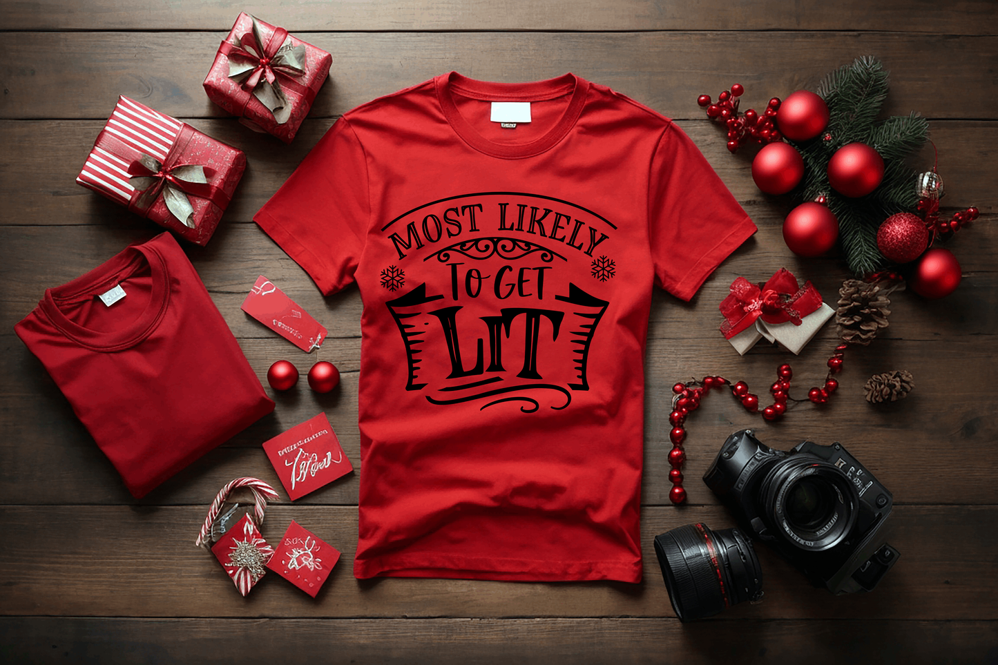 "Most Likely To Get Lit"  Women T-shirt