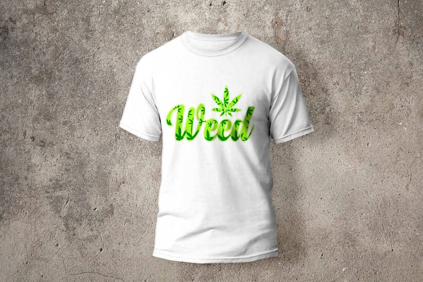 "Weed"  Men T-shirt